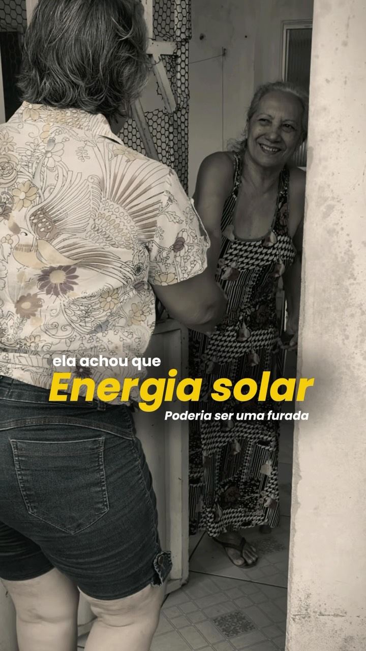 Cliente RED em frente de casa